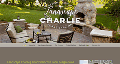 Desktop Screenshot of landscapecharlie.com