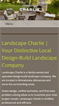 Mobile Screenshot of landscapecharlie.com